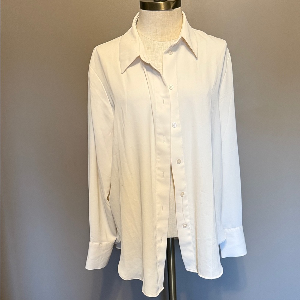H&M Off-White Shirt